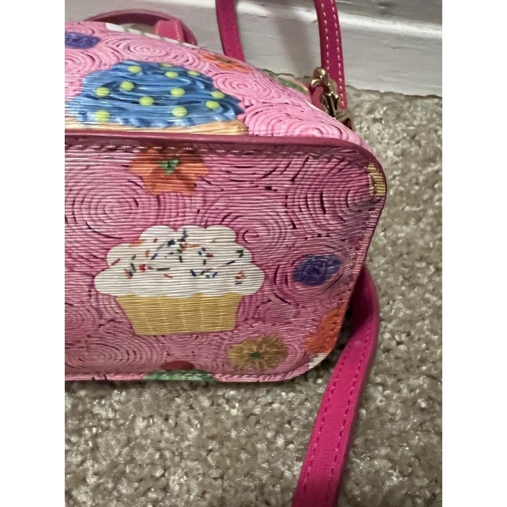 Dooney Bourke Ruby Bitsy Pink Cupcake Crossbody/S… - image 3